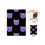 satan Emoji  Playing Cards (Mini)