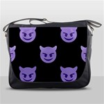 satan Emoji  Messenger Bag