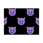 satan Emoji  6  x 8  Desktop Photo Plaque 