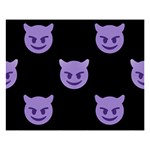 satan Emoji  8  x 10  Desktop Photo Plaque