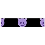 satan Emoji  Flano Scarf (Small)