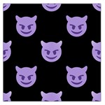 satan Emoji  Large Satin Scarf (Square)