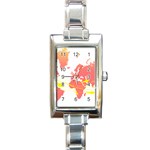 map2 Rectangular Italian Charm Watch