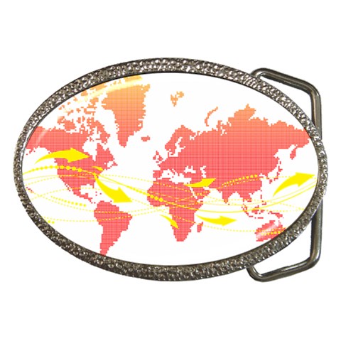 map2 Belt Buckle from ArtsNow.com Front