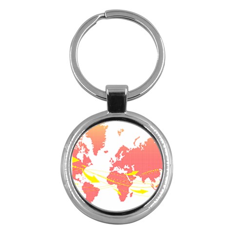 map2 Key Chain (Round) from ArtsNow.com Front