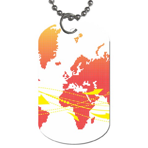 map2 Dog Tag (One Side) from ArtsNow.com Front