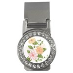 flower035 Money Clip (CZ)