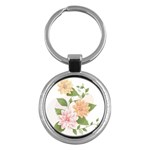 flower035 Key Chain (Round)