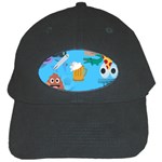 boy Emoji Black Cap