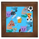 boy Emoji Framed Tile