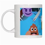 boy Emoji White Mug