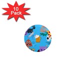 boy Emoji 1  Mini Magnet (10 pack) 