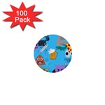 boy Emoji 1  Mini Button (100 pack) 