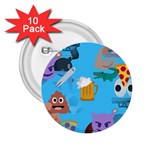 boy Emoji 2.25  Button (10 pack)