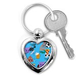 boy Emoji Key Chain (Heart)