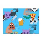 boy Emoji Sticker A4 (10 pack)