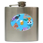 boy Emoji Hip Flask (6 oz)