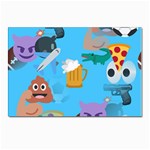 boy Emoji Postcard 4 x 6  (Pkg of 10)