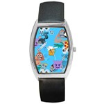 boy Emoji Barrel Style Metal Watch