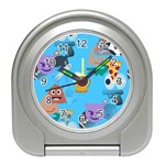 boy Emoji Travel Alarm Clock