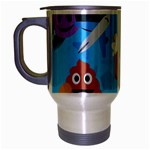 boy Emoji Travel Mug (Silver Gray)