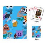 boy Emoji Playing Cards Single Design