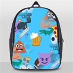 boy Emoji School Bag (Large)