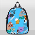 boy Emoji School Bag (Small)