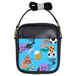 boy Emoji Girls Sling Bag