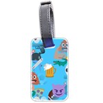 boy Emoji Luggage Tag (two sides)