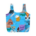 boy Emoji Full Print Recycle Bag (M)