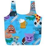 boy Emoji Full Print Recycle Bag (XL)