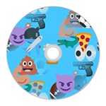 boy Emoji CD Wall Clock