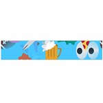 boy Emoji Flano Scarf (Large)