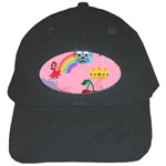 girly Emoji  Black Cap