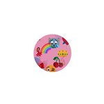 girly Emoji  1  Mini Button