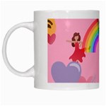 girly Emoji  White Mug