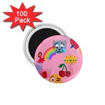 girly Emoji  1.75  Magnet (100 pack) 