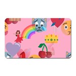 girly Emoji  Magnet (Rectangular)