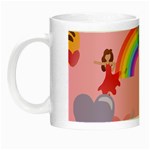 girly Emoji  Night Luminous Mug