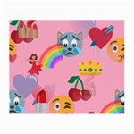 girly Emoji  Small Glasses Cloth