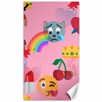 girly Emoji  Canvas 40  x 72 