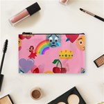 girly Emoji  Cosmetic Bag (Small)