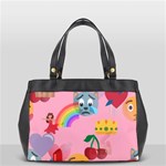 girly Emoji  Oversize Office Handbag