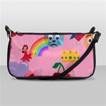 girly Emoji  Shoulder Clutch Bag