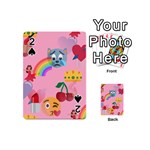 girly Emoji  Playing Cards 54 (Mini)