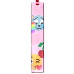 girly Emoji  Large Book Mark