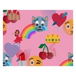 girly Emoji  8  x 10  Desktop Photo Plaque