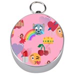 girly Emoji  Silver Compass