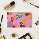 girly Emoji  Cosmetic Bag (XS)